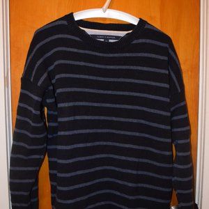 Men's Navy Stripe Sweater